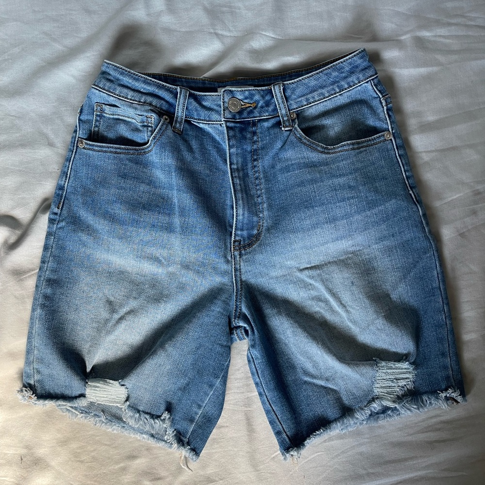 Dark Wash Denim Forever 21 Shorts - Size 27